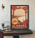 vintage poster le havre 1
