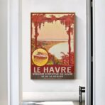 vintage poster le havre 1