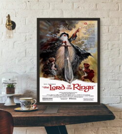 vintage herr der ringe poster 1