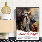 vintage herr der ringe poster 1