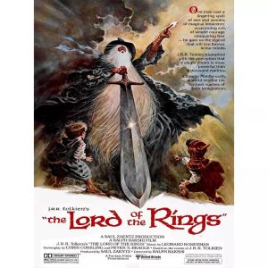 vintage herr der ringe poster 1