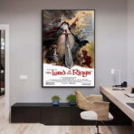 vintage herr der ringe poster 1
