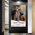 vintage herr der ringe poster 1