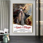 vintage herr der ringe poster 1