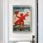 vintage poster le touquet 1