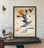 vintage poster les joineries 1