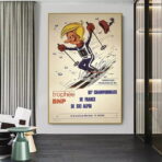 vintage poster les joineries 1
