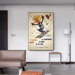 vintage poster les joineries 1