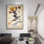 vintage poster les joineries 1