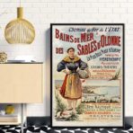 vintage poster les sables dolonne 1