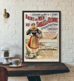 vintage poster les sables dolonne 1