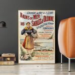 vintage poster les sables dolonne 1