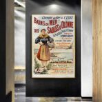 vintage poster les sables dolonne 1