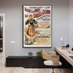 vintage poster les sables dolonne 1