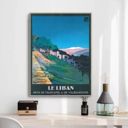 vintage poster libanon