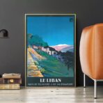 vintage poster libanon