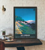 vintage poster libanon