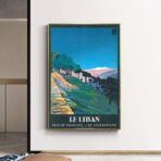 vintage poster libanon