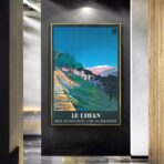 vintage poster libanon