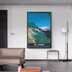 vintage poster libanon