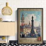 vintage poster lille 1