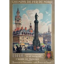 vintage poster lille 1