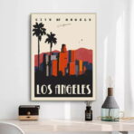 vintage poster los angeles 1