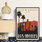 vintage poster los angeles 1