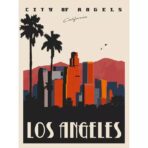 vintage poster los angeles 1