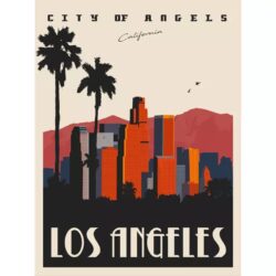 vintage poster los angeles 1