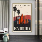 vintage poster los angeles 1