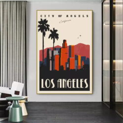 vintage poster los angeles 1