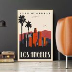 vintage poster los angeles 1