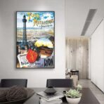 vintage poster lyon 1