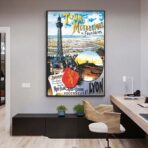 vintage poster lyon 1