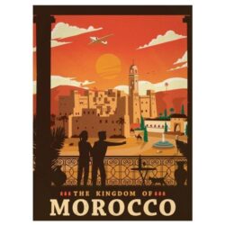 vintage marokko poster 1