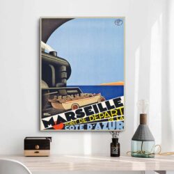 vintage marseille poster 1