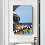 vintage marseille poster 1