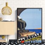 vintage marseille poster 1