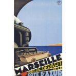 vintage marseille poster 1