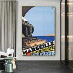 vintage marseille poster 1