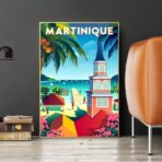 poster vintage martinique 1