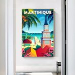 poster vintage martinique 1
