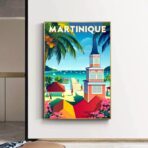poster vintage martinique 1