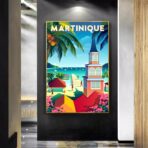 poster vintage martinique 1