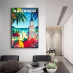 poster vintage martinique 1