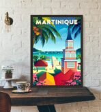 poster vintage martinique 1