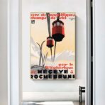 vintage poster megeve 1