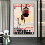 vintage poster megeve 1