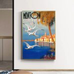 vintage kinn poster